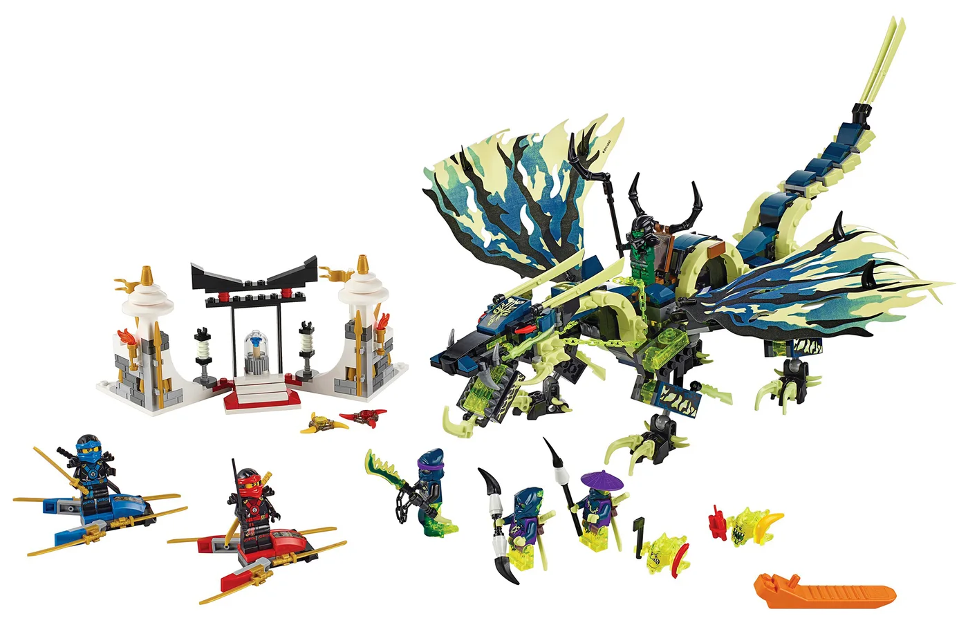 LEGO® Ninjago 70736 L’attacco del Dragone Morro - vue 3