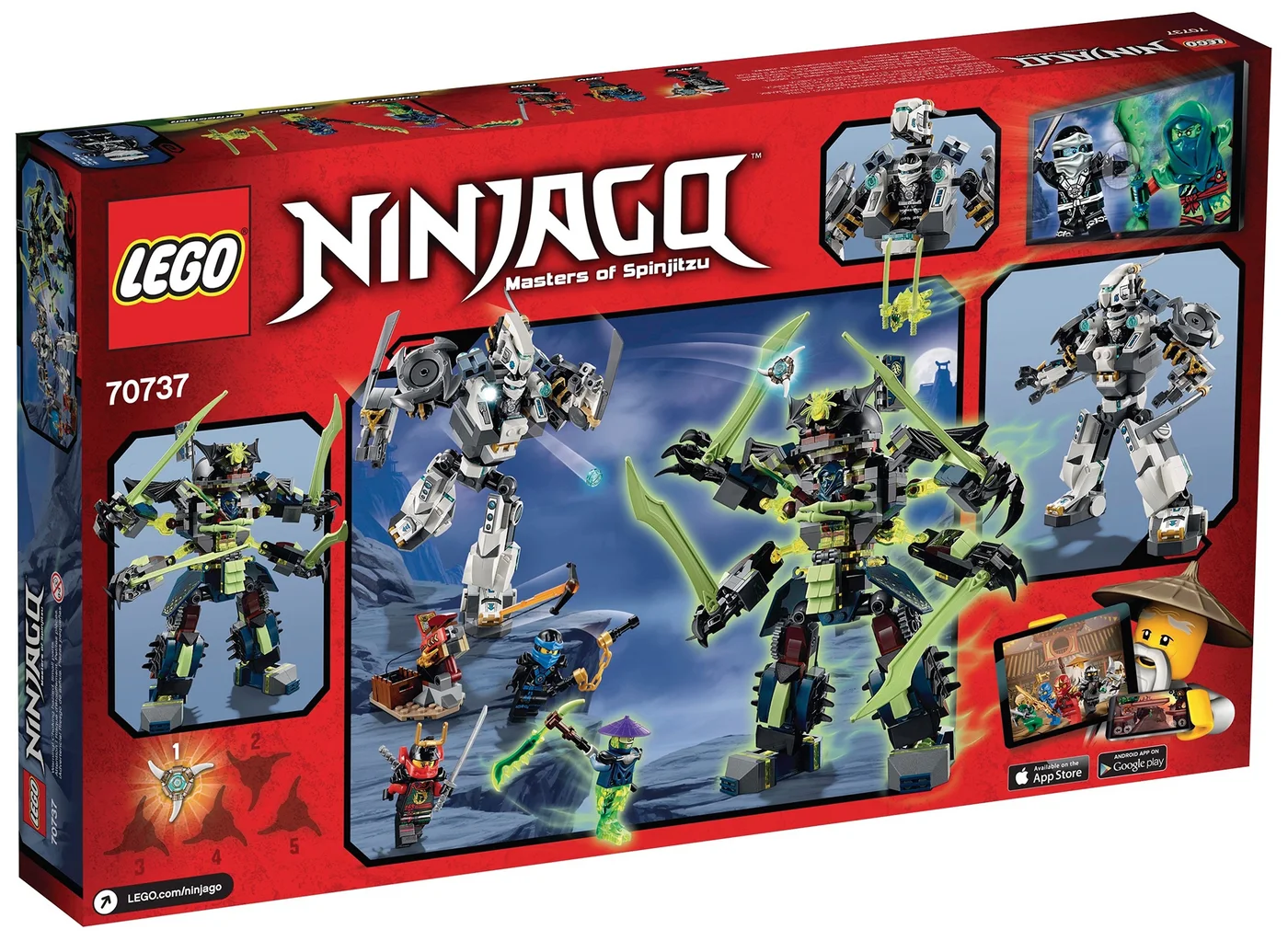 LEGO® Ninjago 70737 La battaglia dei robo-titani - vue 2