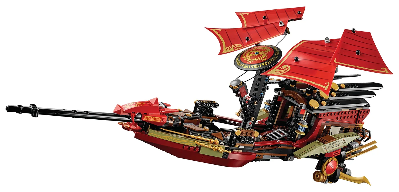 LEGO® Ninjago 70738 Il volo finale del Vascello del Destino - vue 4