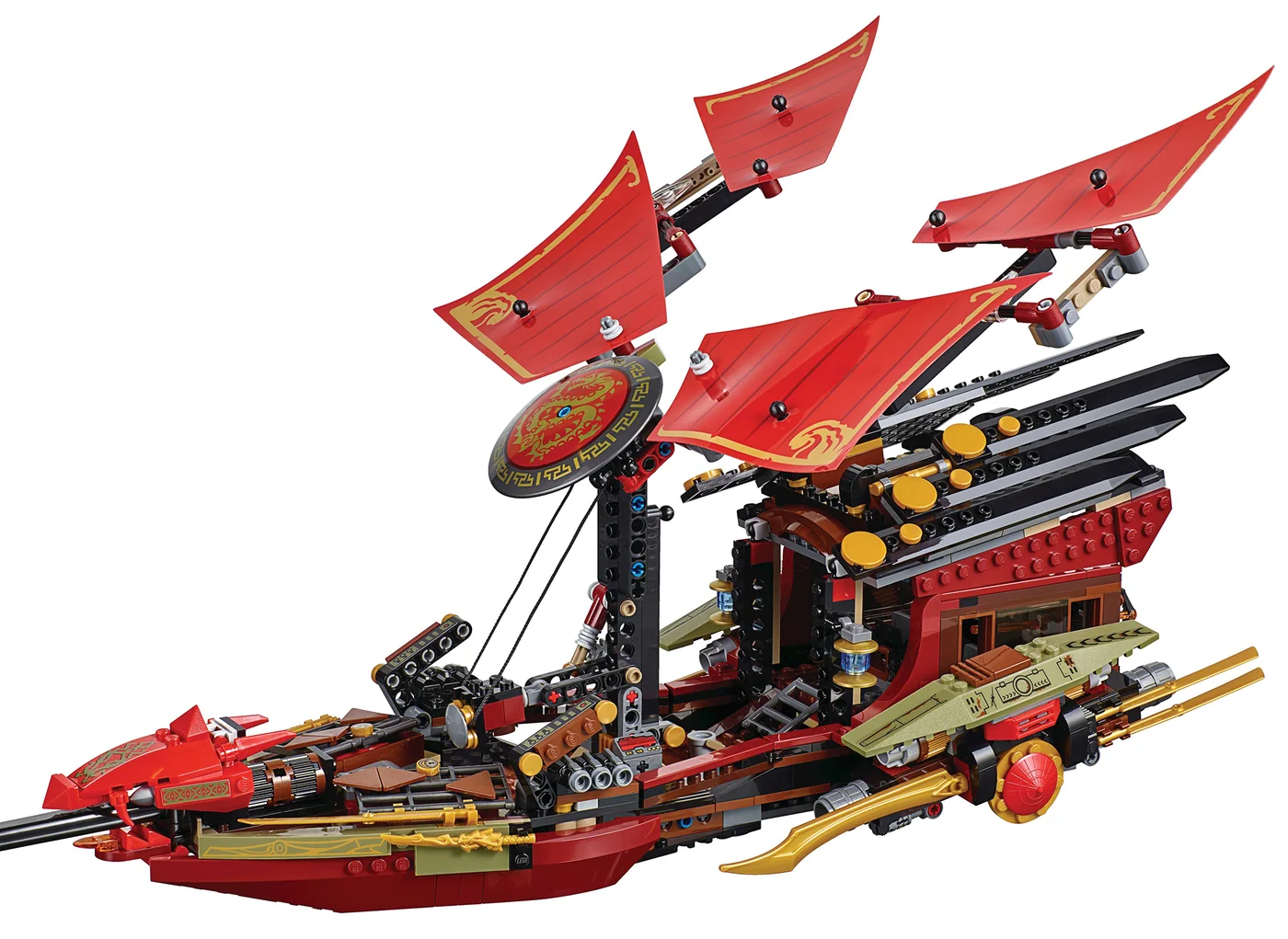 LEGO® Ninjago 70738 Il volo finale del Vascello del Destino - vue 5