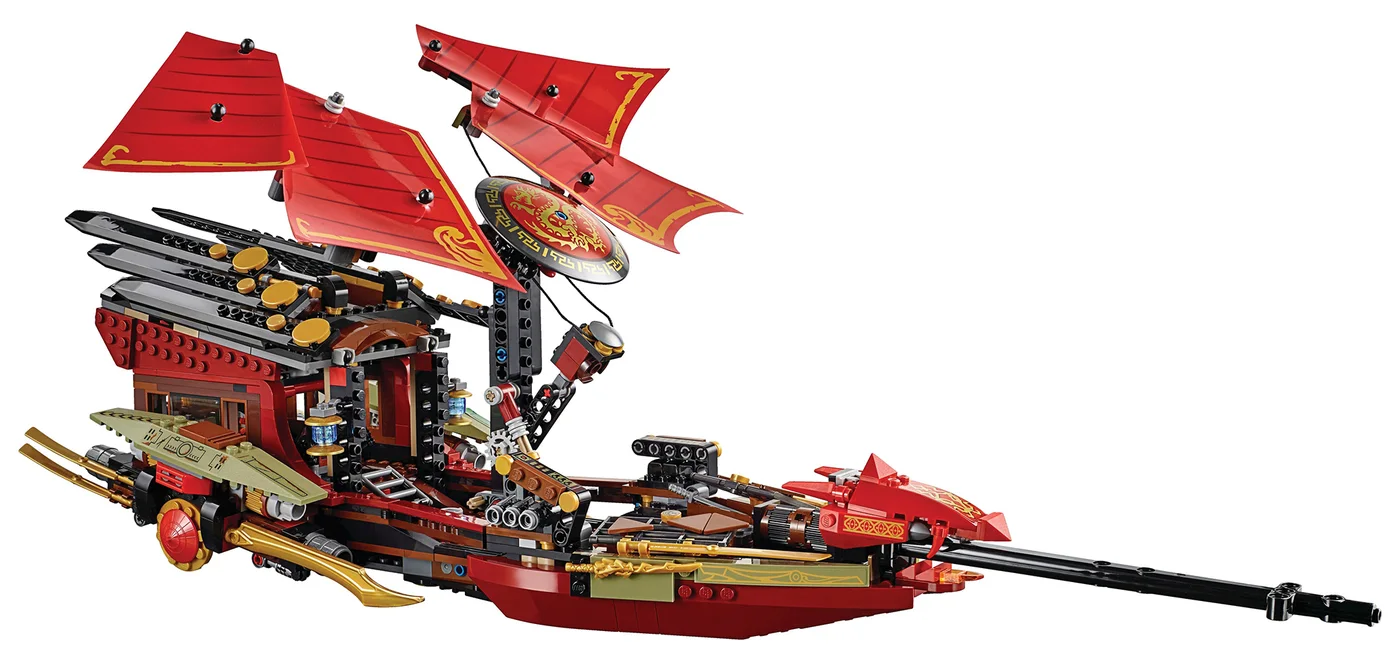 LEGO® Ninjago 70738 Il volo finale del Vascello del Destino - vue 6