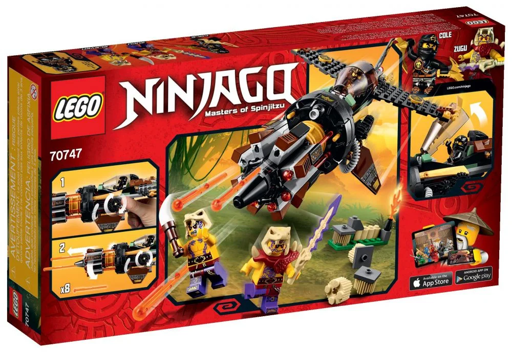 LEGO® Ninjago 70747 Spara missili - vue 2