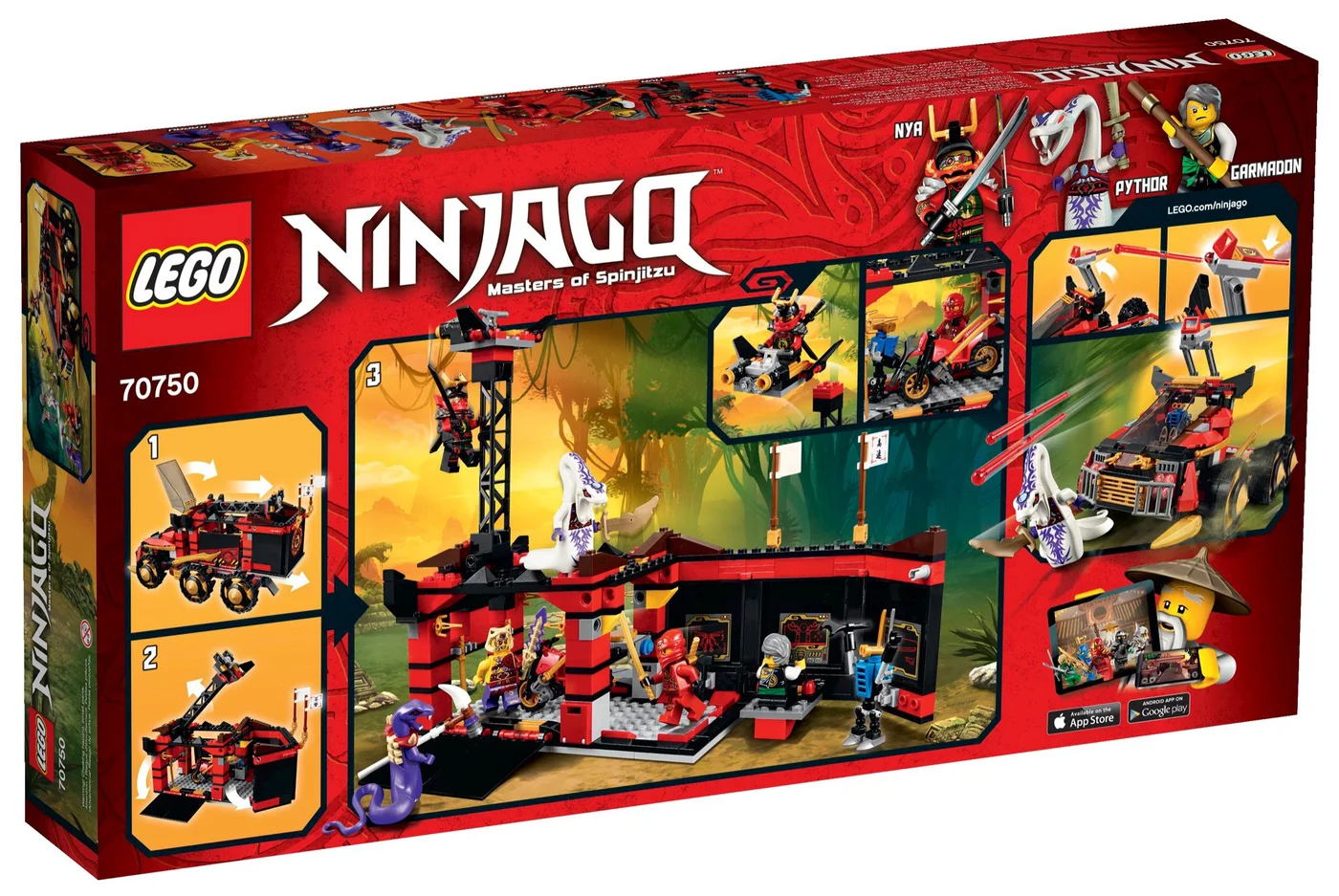 LEGO® Ninjago 70750 Unità mobile Ninja DB X - vue 2