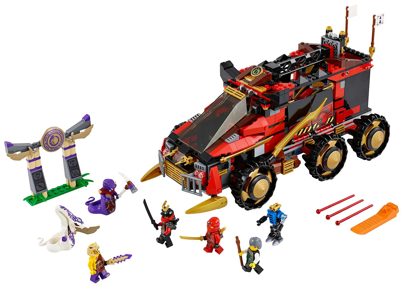 LEGO® Ninjago 70750 Unità mobile Ninja DB X - vue 4