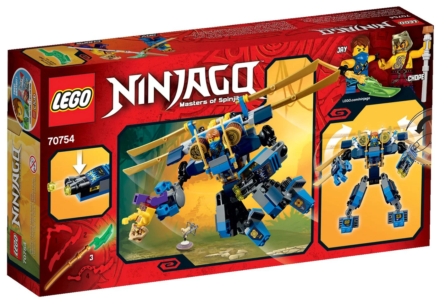 LEGO® Ninjago 70754 Elettro-robot - vue 2