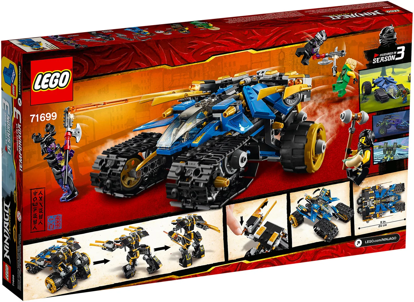 LEGO® Ninjago 71699 Cingolato del tuono - vue 2