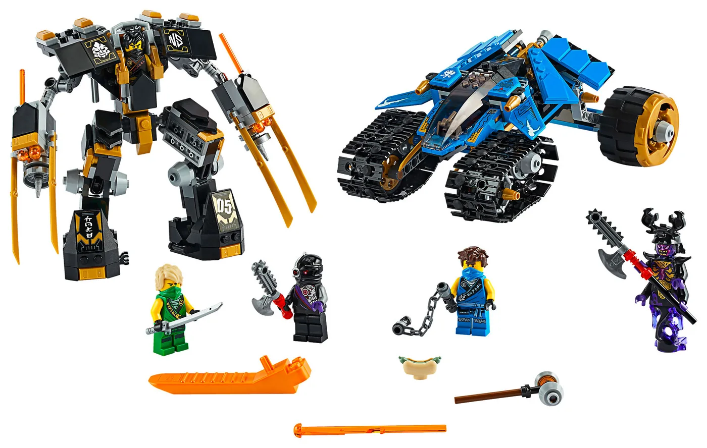 LEGO® Ninjago 71699 Cingolato del tuono - vue 3