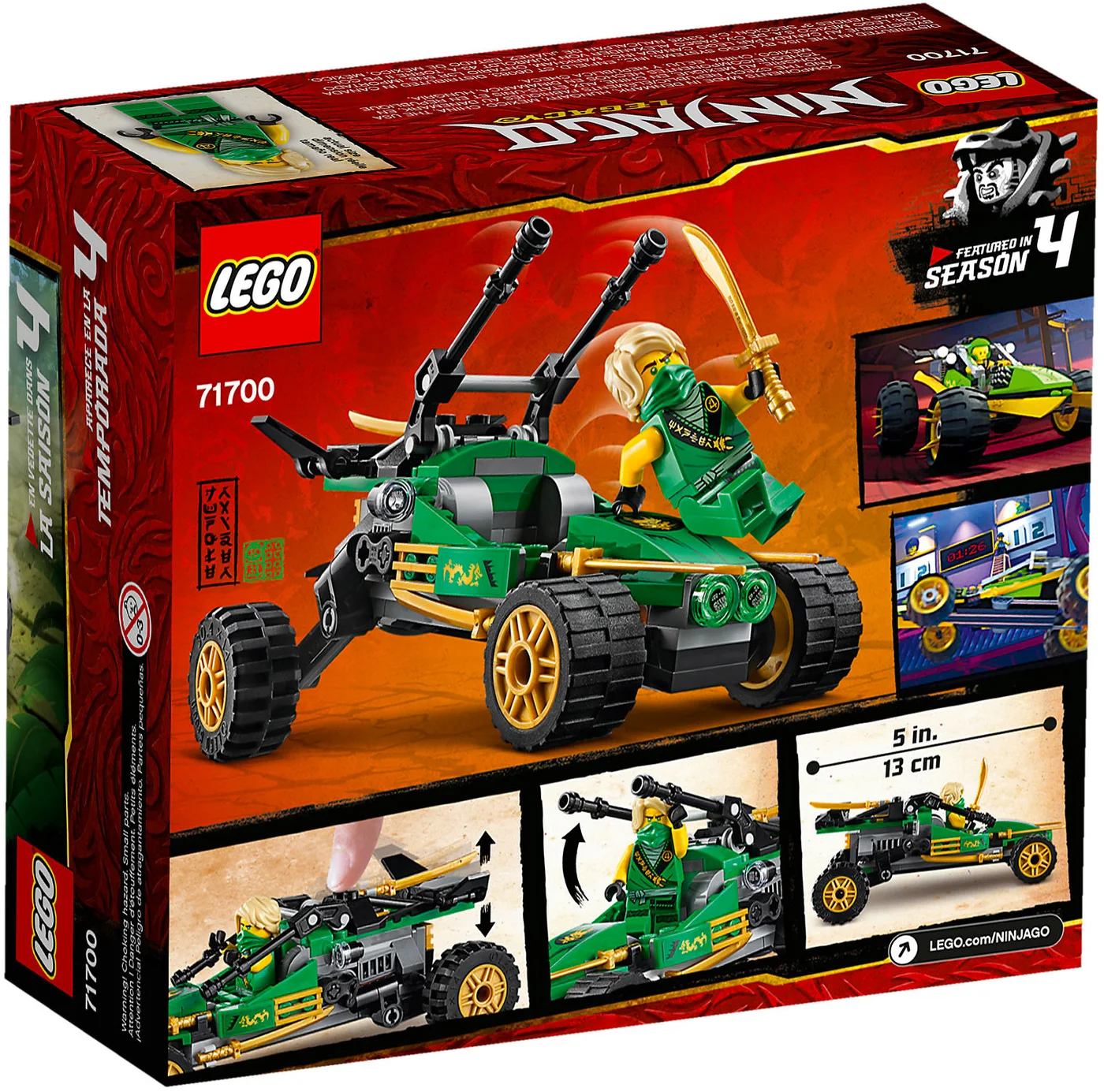 LEGO® Ninjago 71700 Fuoristrada della giungla - vue 2