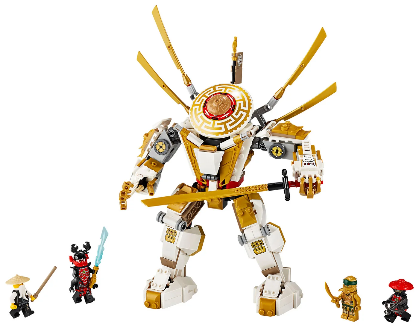 LEGO® Ninjago 71702 Mech Dorato - vue 3
