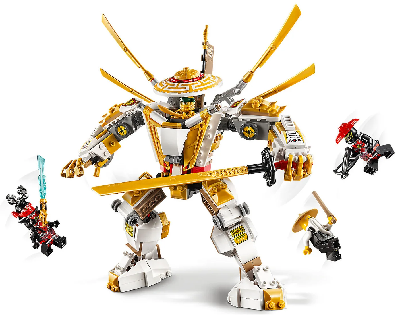 LEGO® Ninjago 71702 Mech Dorato - vue 4