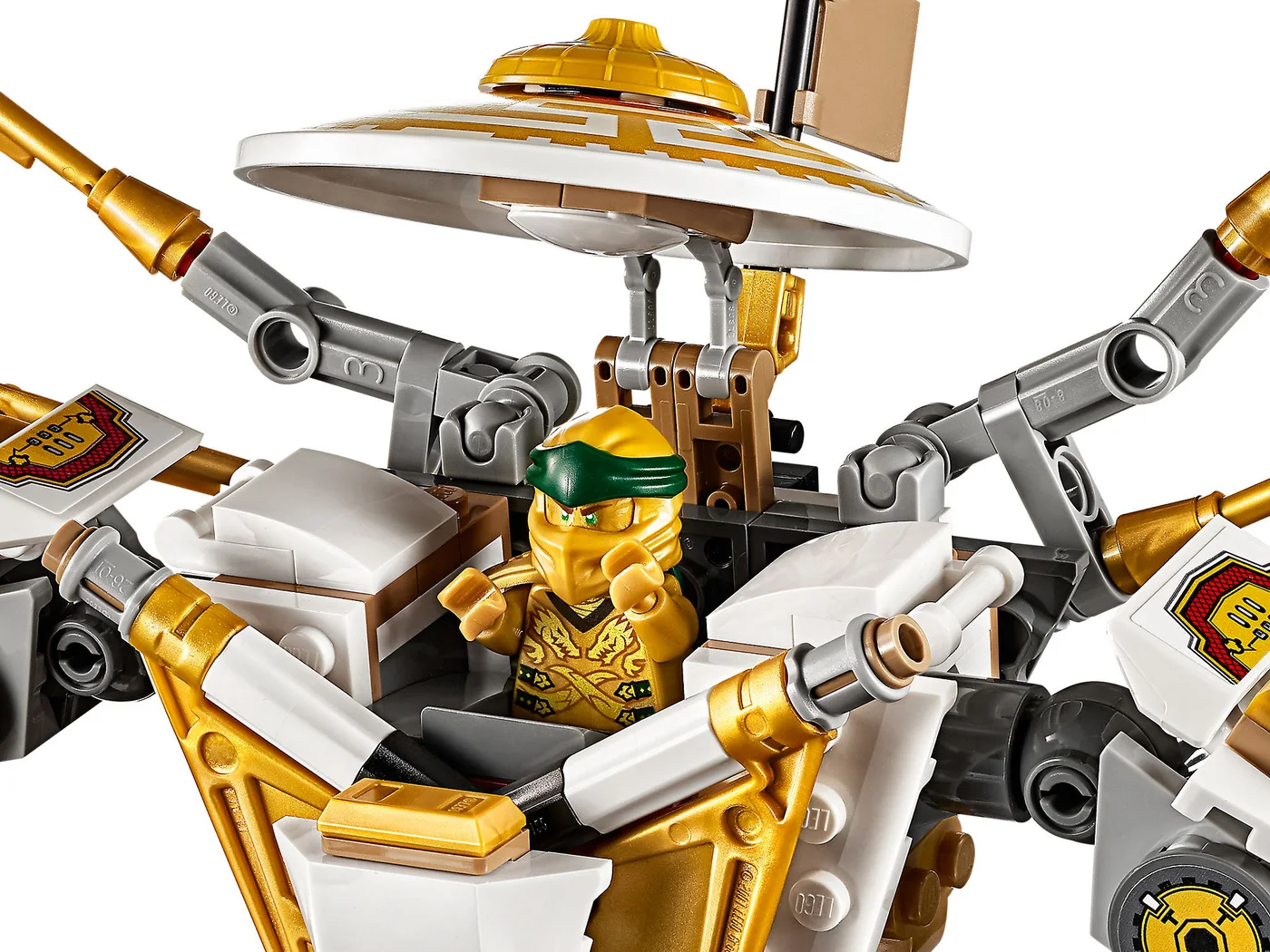 LEGO® Ninjago 71702 Mech Dorato - vue 6