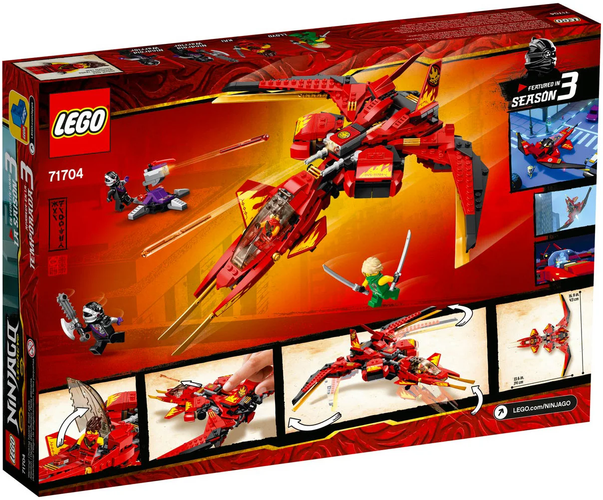 LEGO® Ninjago 71704 Fighter di Kai - vue 2