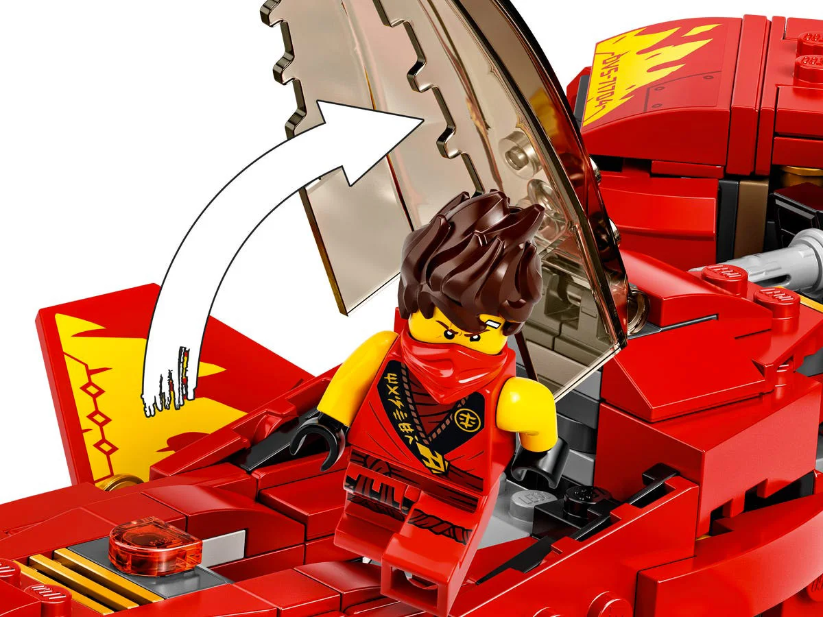 LEGO® Ninjago 71704 Fighter di Kai - vue 6