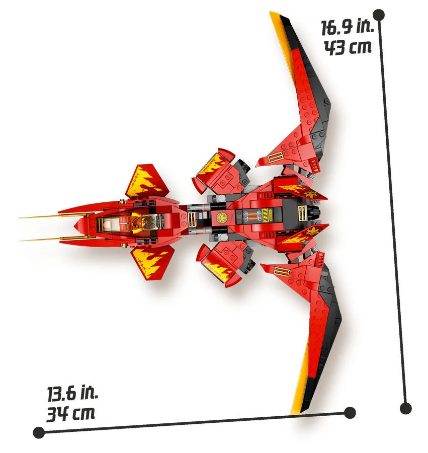 LEGO® Ninjago 71704 Fighter di Kai - vue 9
