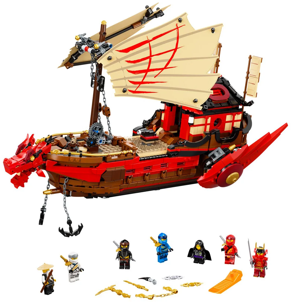 LEGO® Ninjago 71705 Bounty del Destino - vue 4