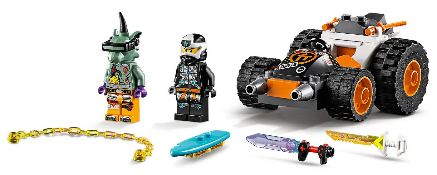 LEGO® Ninjago 71706 Il bolide di Cole - vue 6