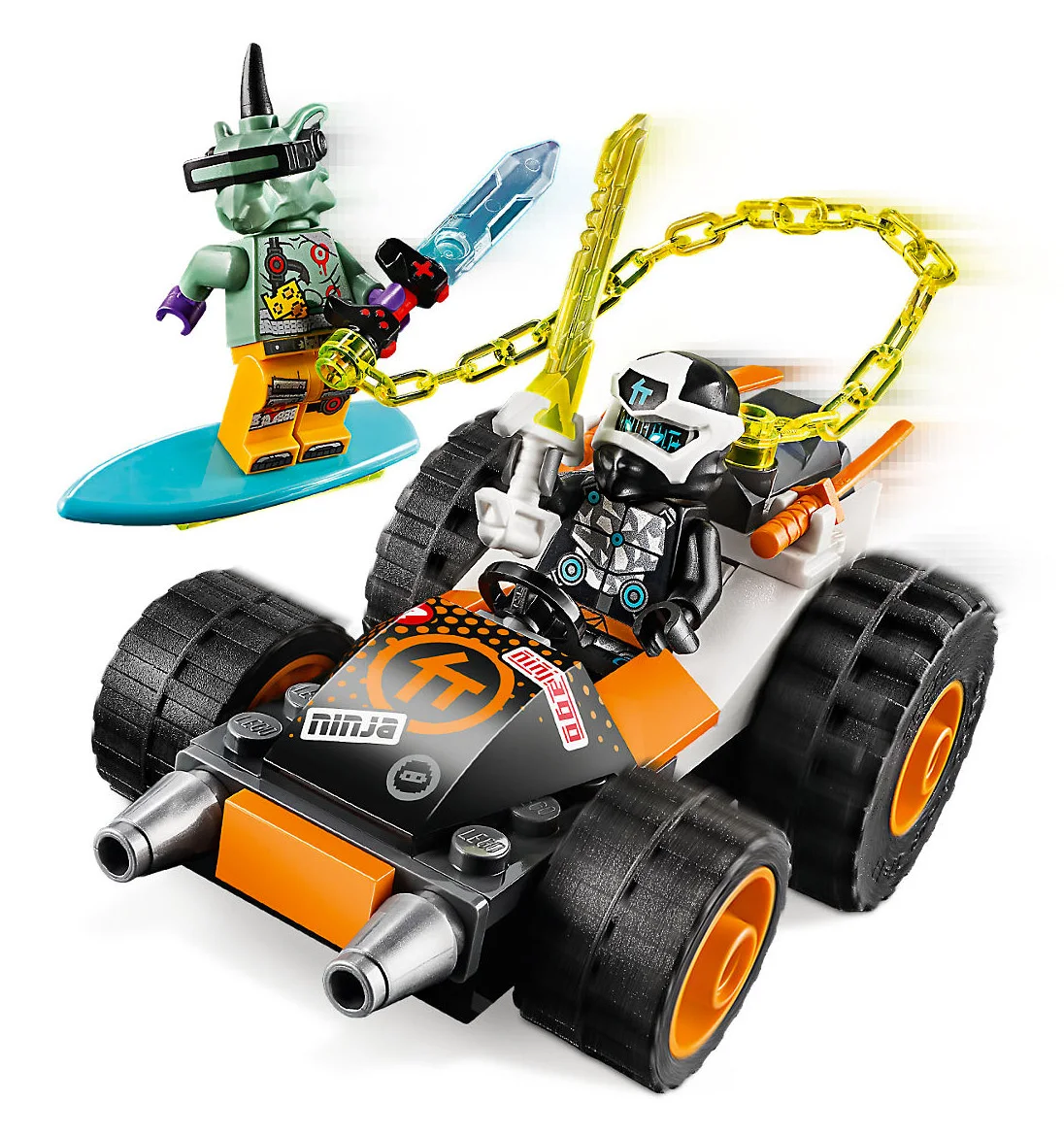 LEGO® Ninjago 71706 Il bolide di Cole - vue 7