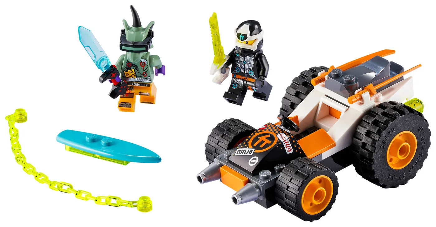 LEGO® Ninjago 71706 Il bolide di Cole - vue 9