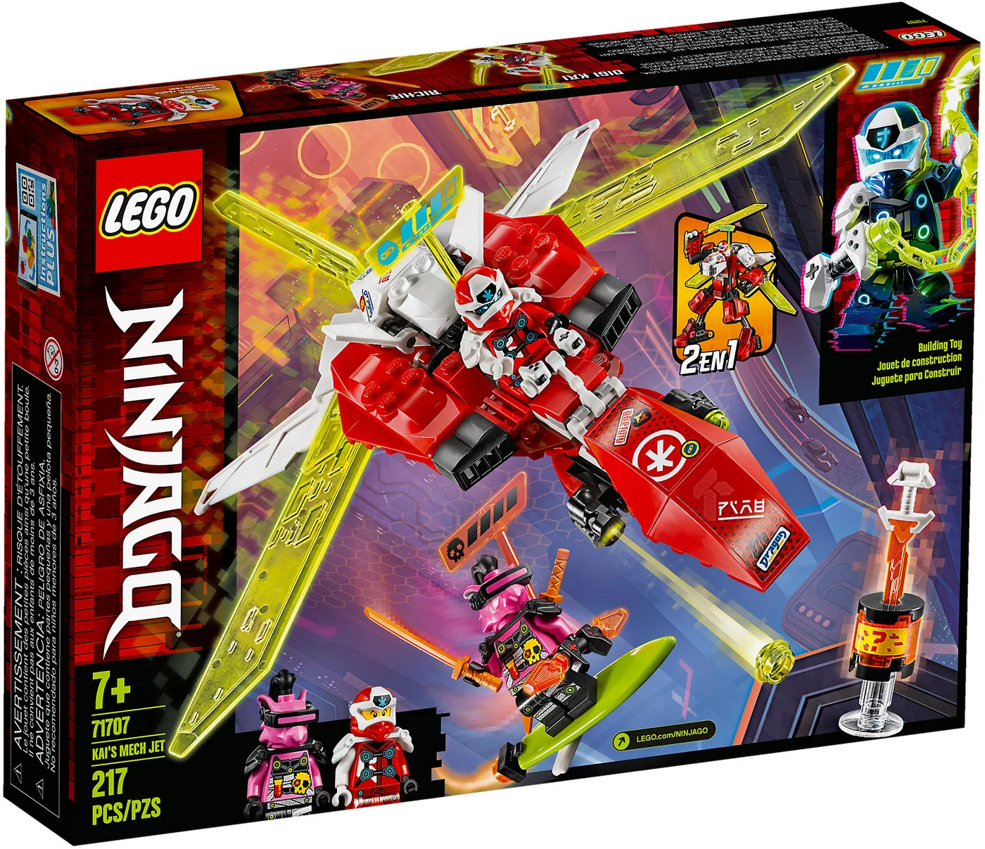 LEGO® Ninjago 71707 Il Mech-Jet di Kai - vue 4