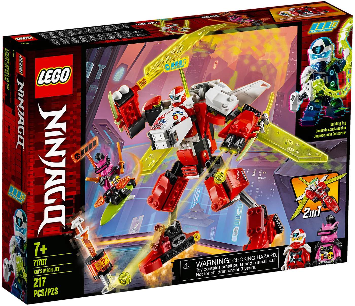 LEGO® Ninjago 71707 Il Mech-Jet di Kai - vue 7