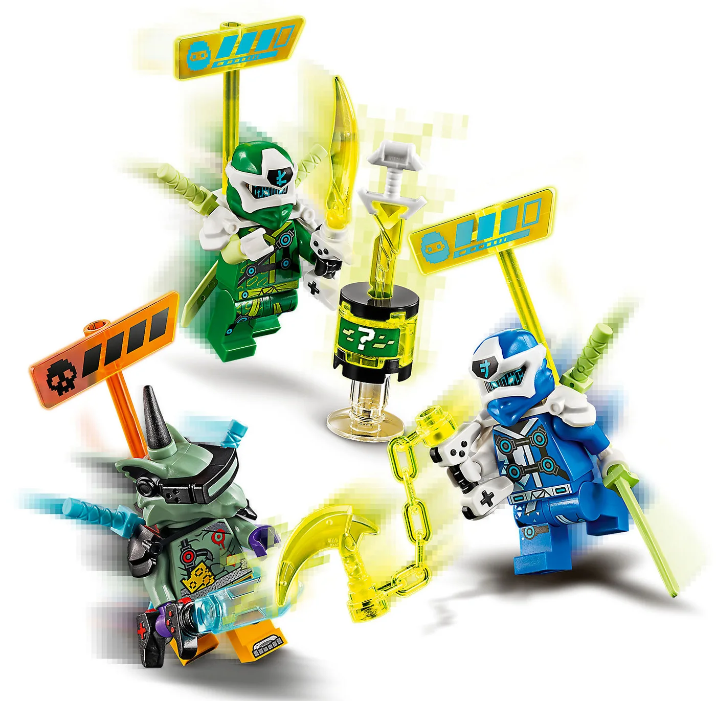 LEGO® Ninjago 71709 I bolidi di velocità di Jay e Lloyd - vue 7