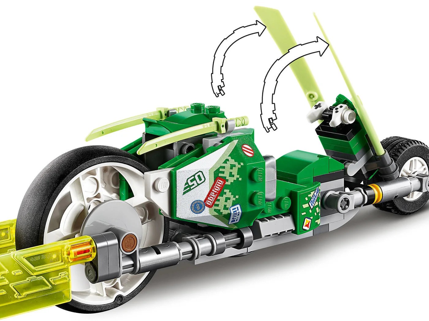 LEGO® Ninjago 71709 I bolidi di velocità di Jay e Lloyd - vue 8