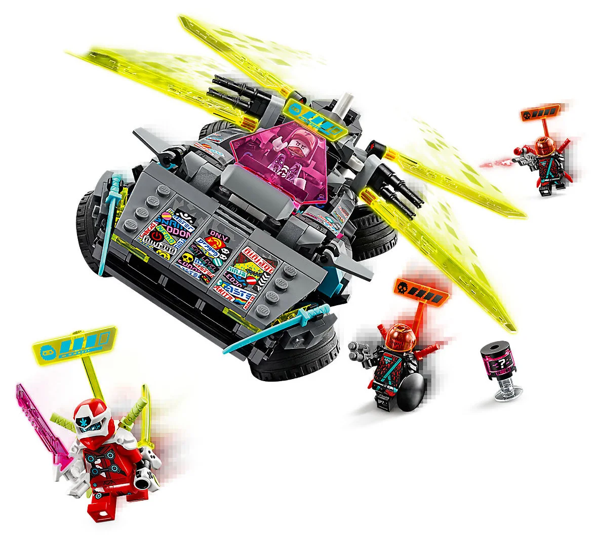 LEGO® Ninjago 71710 La Macchina – Tuner dei Ninja - vue 2