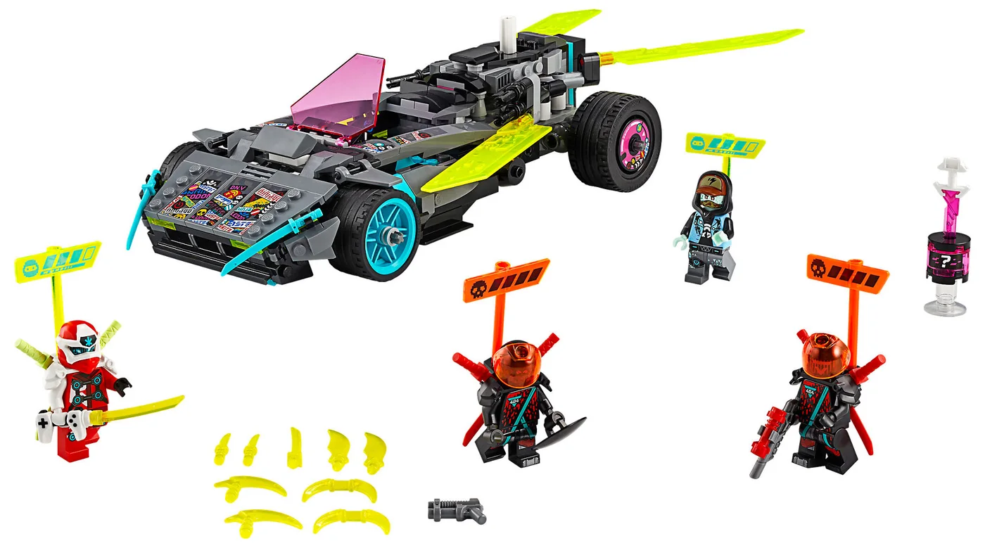 LEGO® Ninjago 71710 La Macchina – Tuner dei Ninja - vue 5