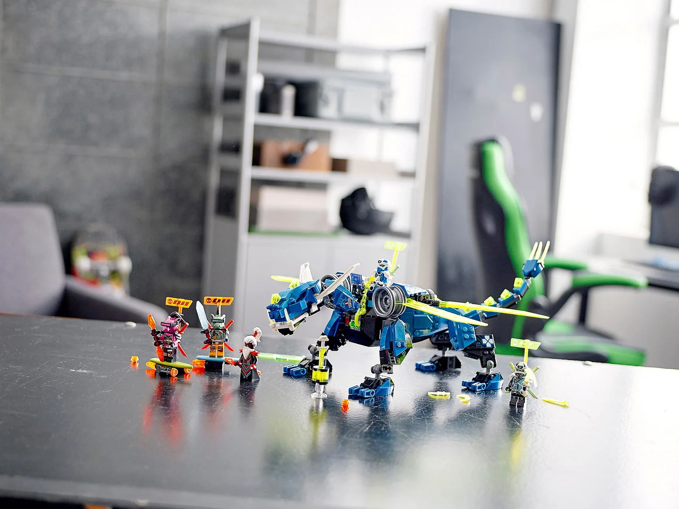 LEGO® Ninjago 71711 Il cyber-dragone di Jay - vue 10