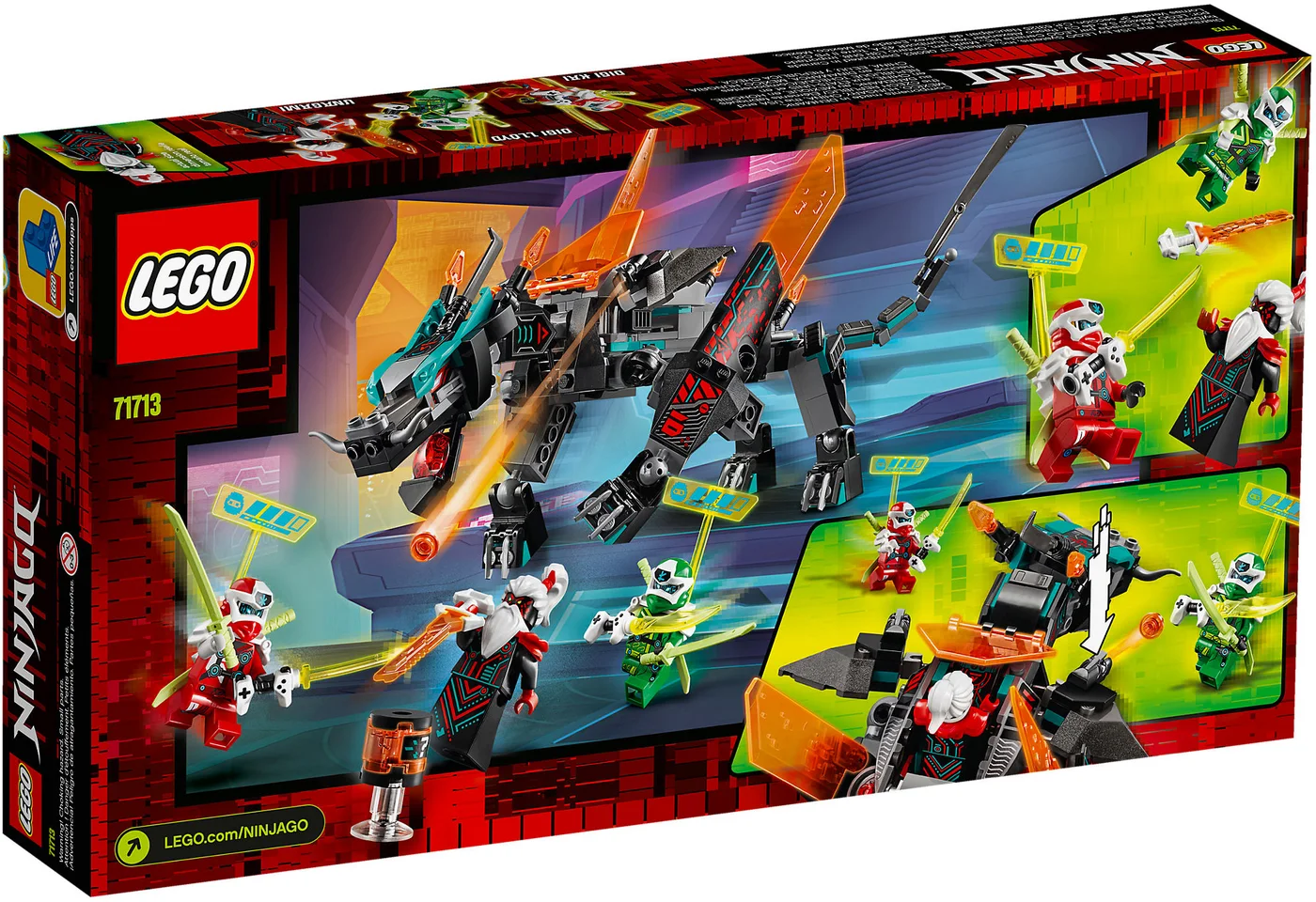 LEGO® Ninjago 71713 Dragone Imperiale - vue 3