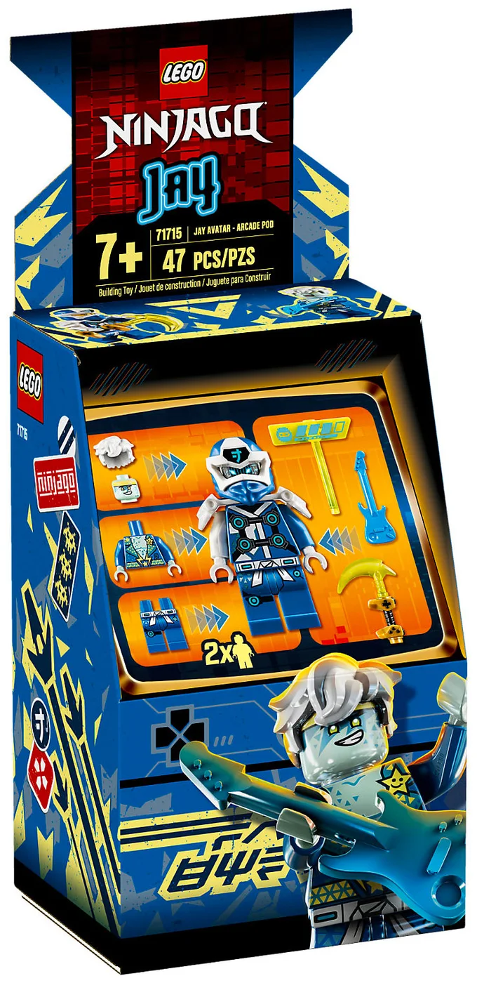 LEGO® Ninjago 71715 Avatar di Jay – Pod sala giochi - vue 5