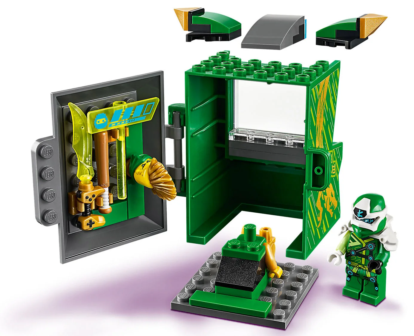 LEGO® Ninjago 71716 Avatar di Lloyd – Pod sala giochi - vue 5