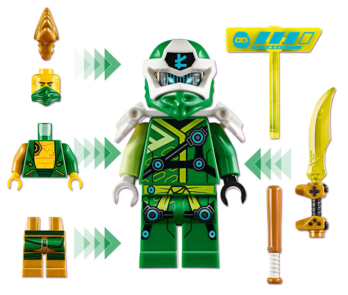 LEGO® Ninjago 71716 Avatar di Lloyd – Pod sala giochi - vue 6