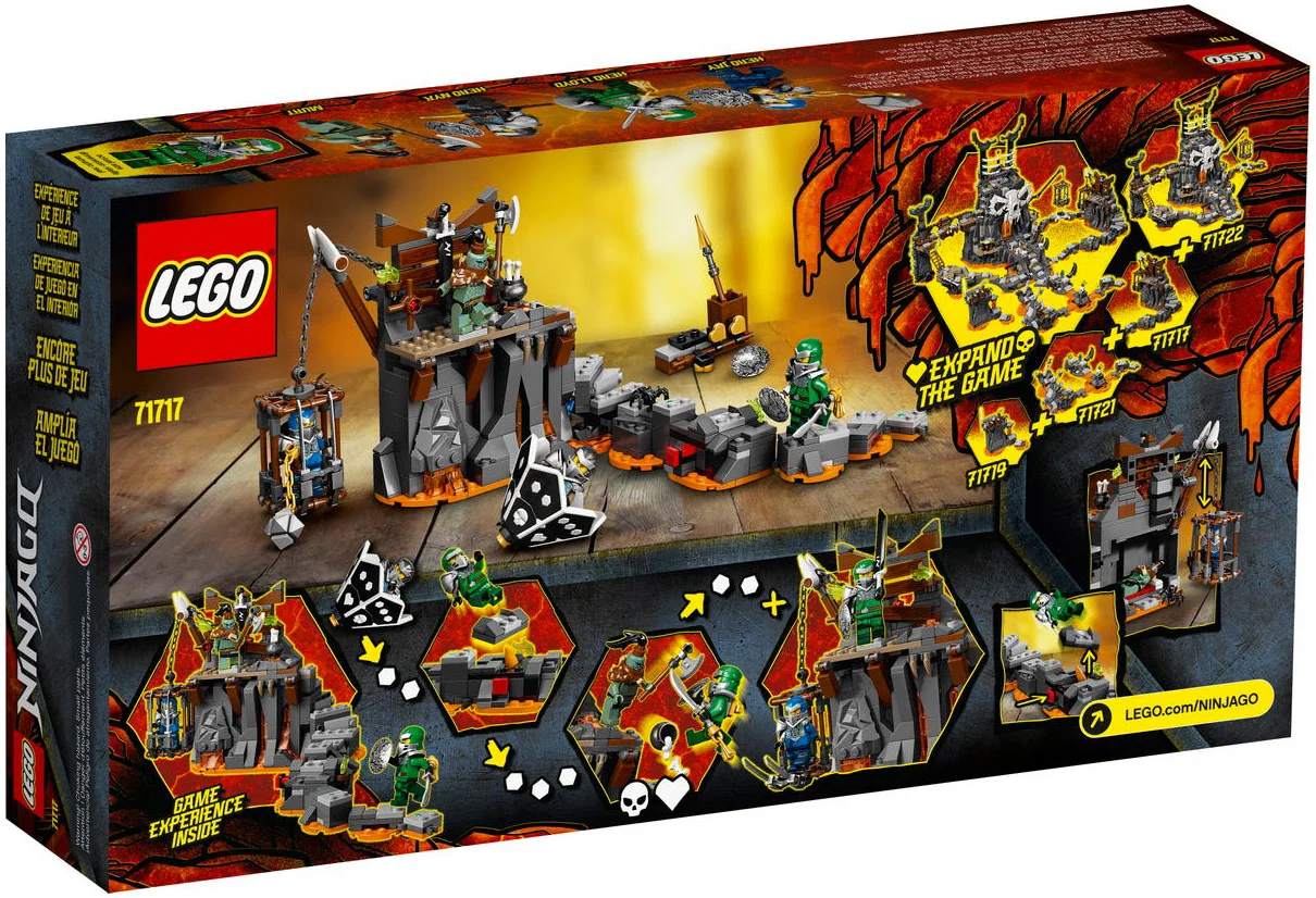 LEGO® Ninjago 71717 Viaggio nelle Segrete dei Teschi - vue 2