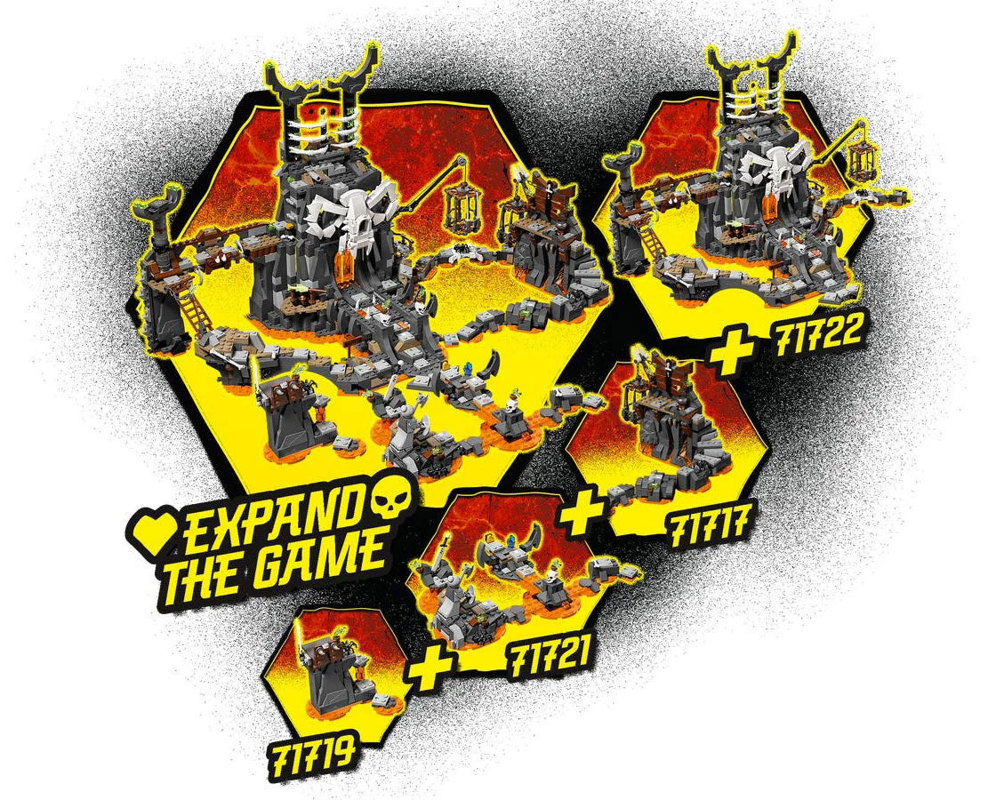 LEGO® Ninjago 71717 Viaggio nelle Segrete dei Teschi - vue 8