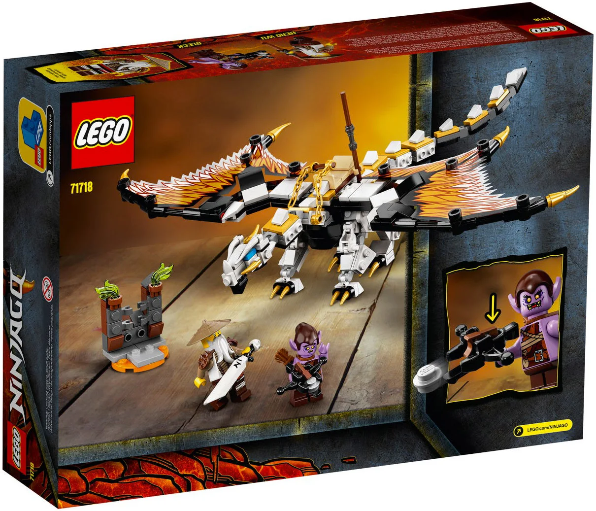 LEGO® Ninjago 71718 Dragone da battaglia di Wu - vue 2