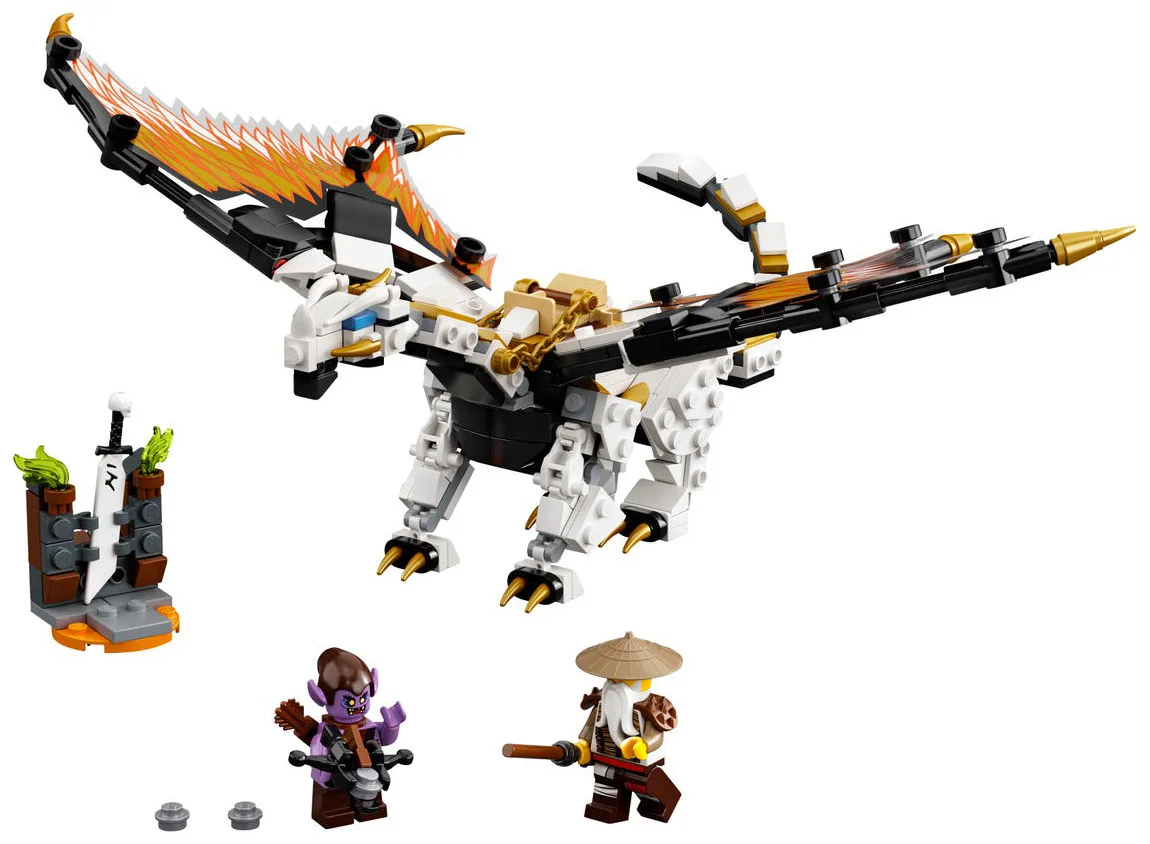 LEGO® Ninjago 71718 Dragone da battaglia di Wu - vue 3