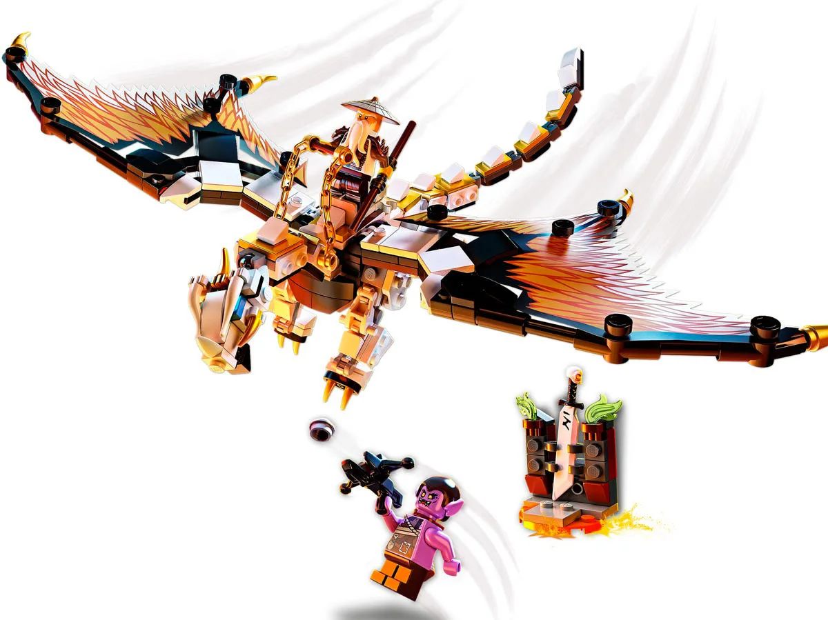 LEGO® Ninjago 71718 Dragone da battaglia di Wu - vue 4