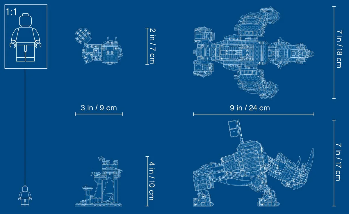 LEGO® Ninjago 71719 Creatura Mino di Zane - vue 16