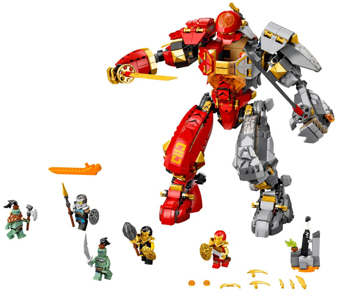 LEGO® Ninjago 71720 Mech Pietra-Fuoco - vue 3