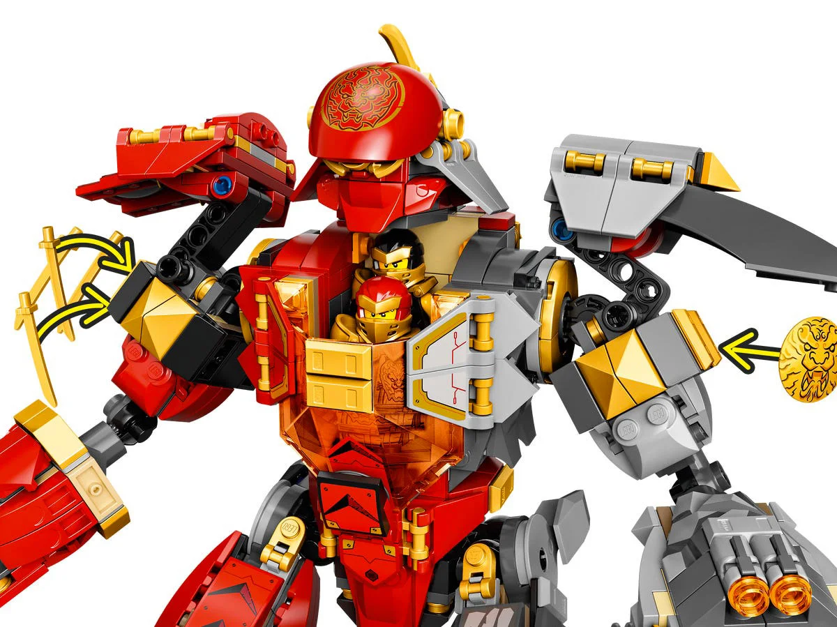 LEGO® Ninjago 71720 Mech Pietra-Fuoco - vue 8