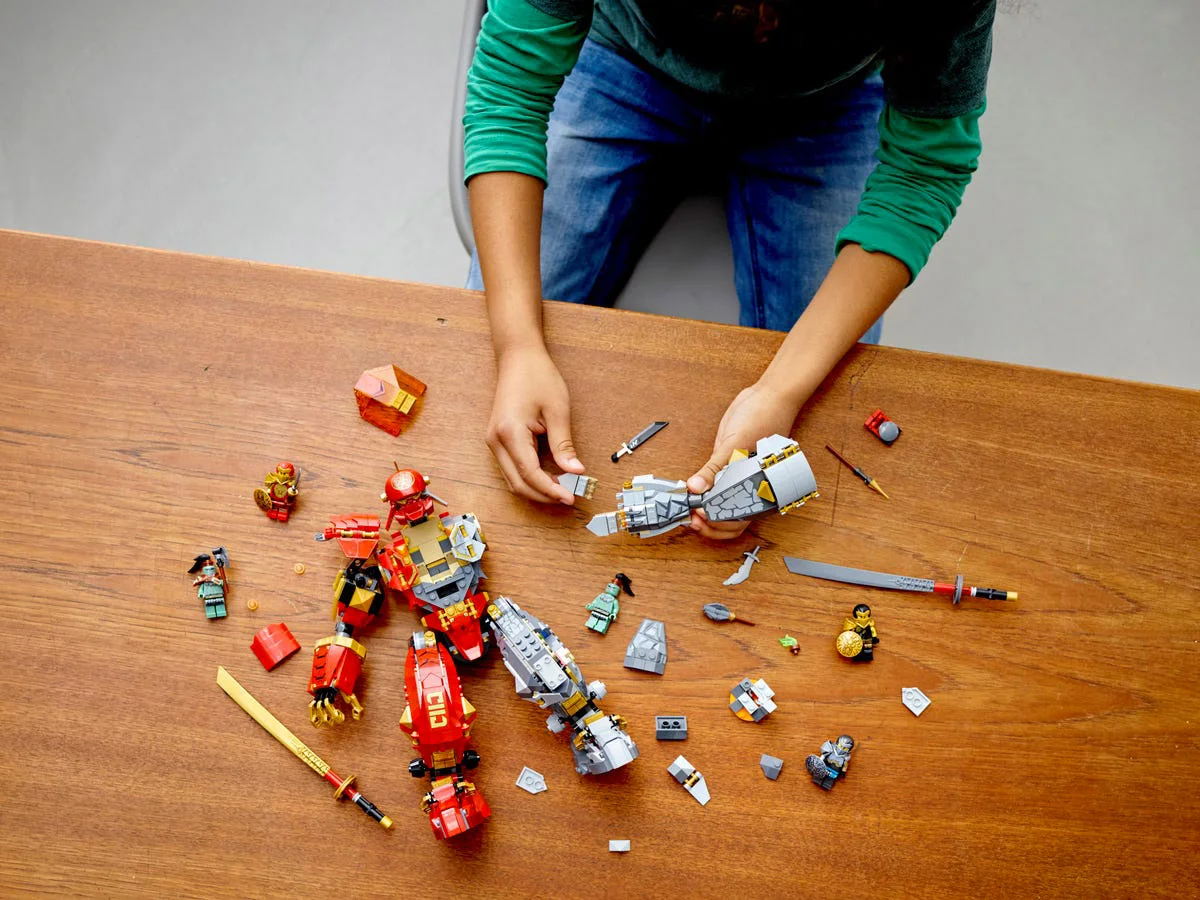LEGO® Ninjago 71720 Mech Pietra-Fuoco - vue 9