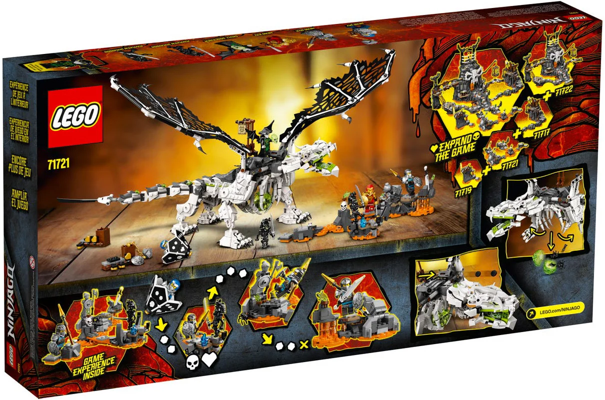 LEGO® Ninjago 71721 Drago dello Stregone Teschio - vue 2