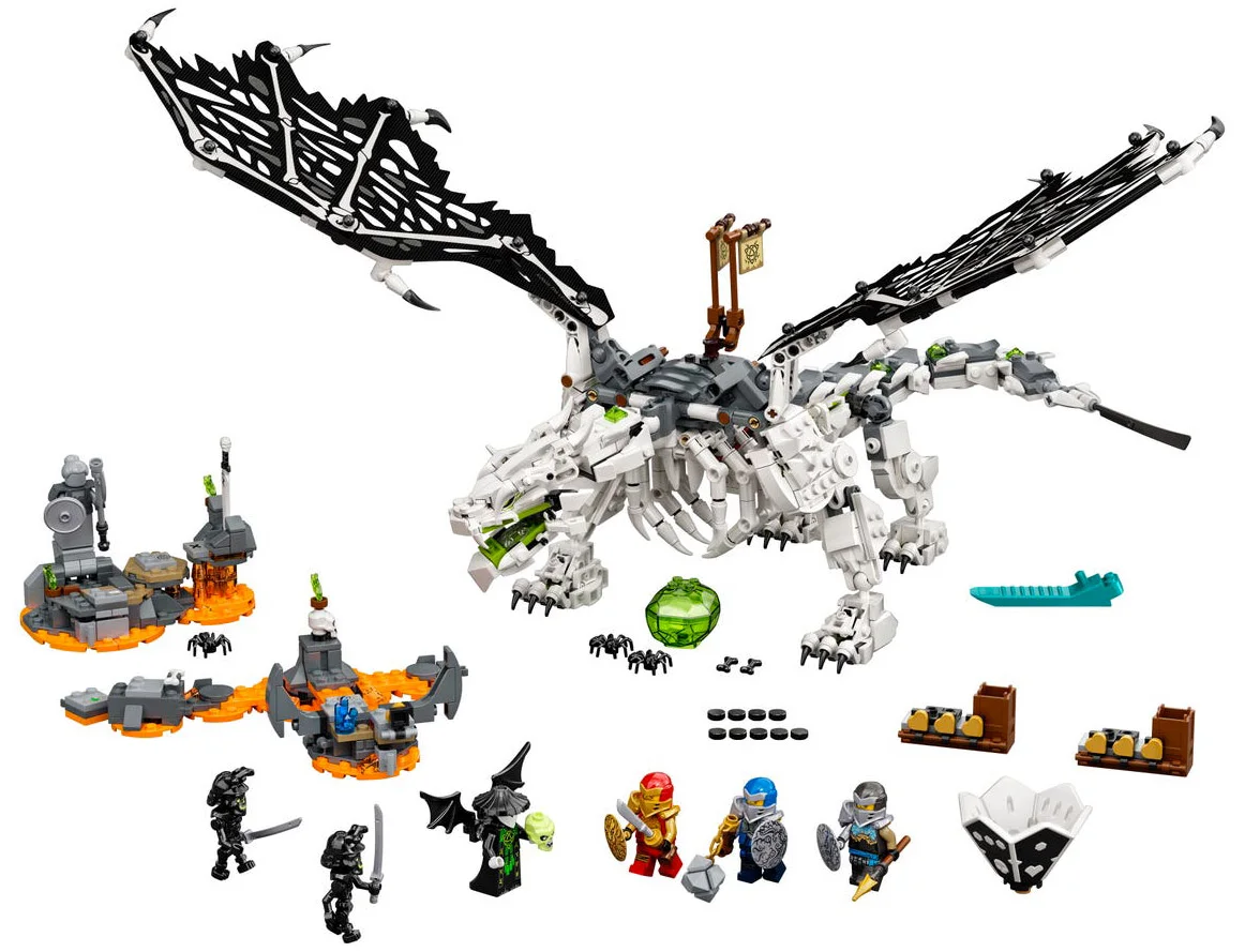 LEGO® Ninjago 71721 Drago dello Stregone Teschio - vue 3