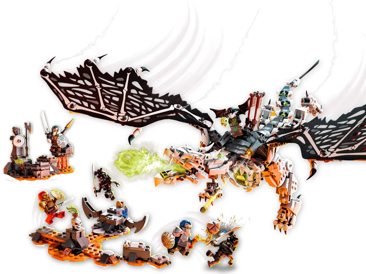 LEGO® Ninjago 71721 Drago dello Stregone Teschio - vue 4