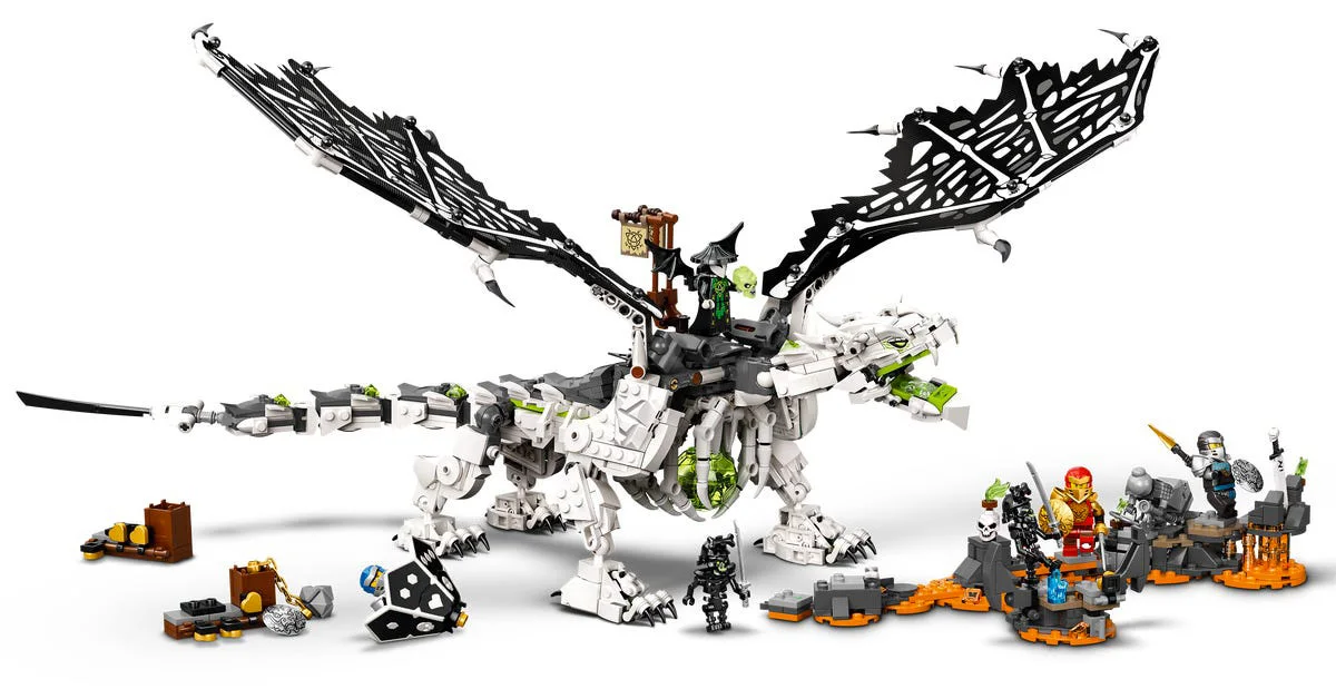 LEGO® Ninjago 71721 Drago dello Stregone Teschio - vue 5