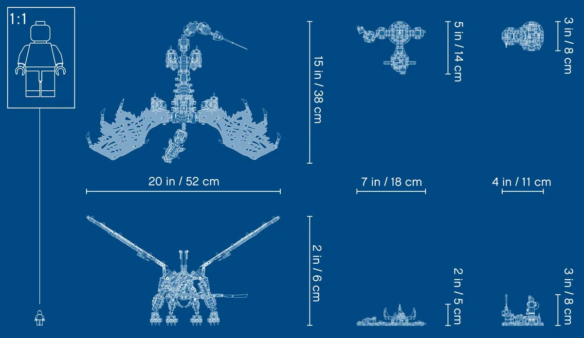 LEGO® Ninjago 71721 Drago dello Stregone Teschio - vue 16