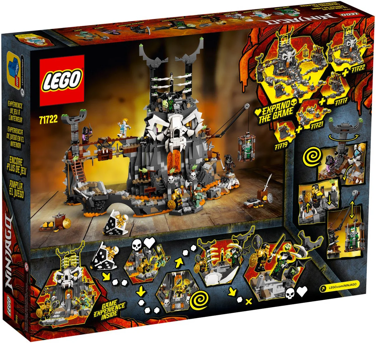 LEGO® Ninjago 71722 Le segrete dello Stregone Teschio - vue 2