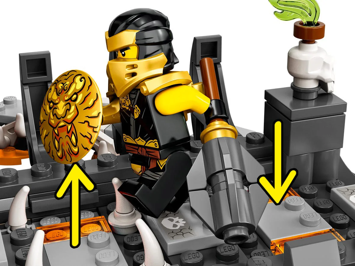 LEGO® Ninjago 71722 Le segrete dello Stregone Teschio - vue 10