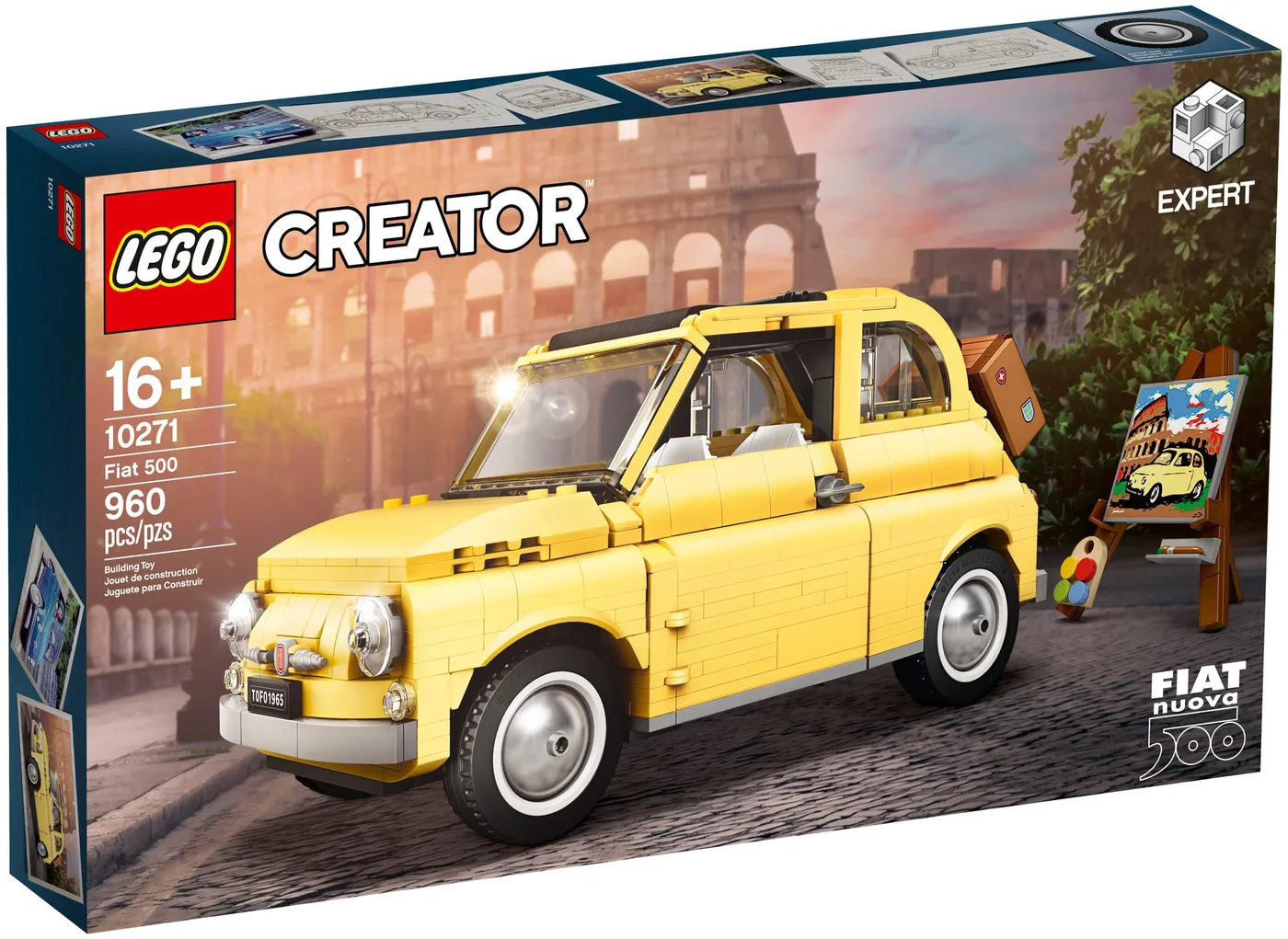 LEGO® Creator Expert 10271 Fiat 500 - vue 3